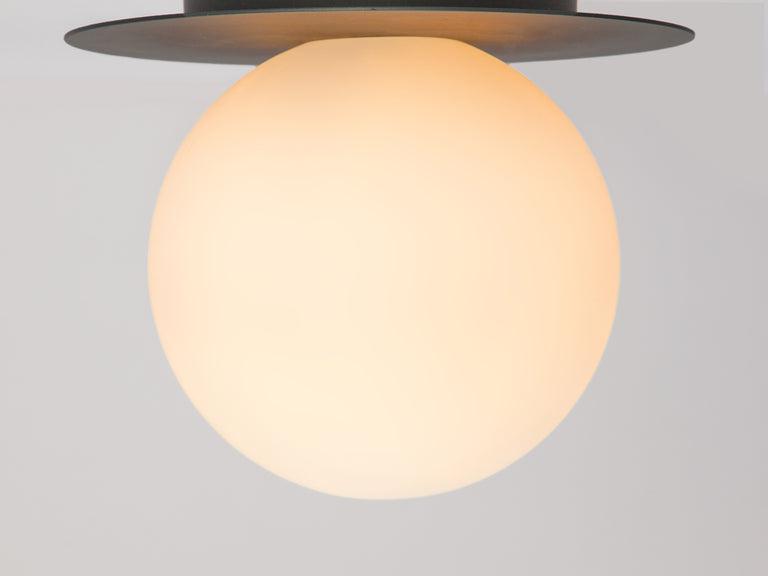 Applique murale Houseof Charcoal Grey Opal Disk