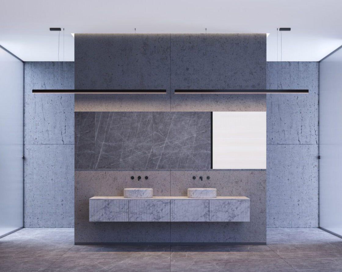 Suspension linéaire Nemo Zirkol Down Light