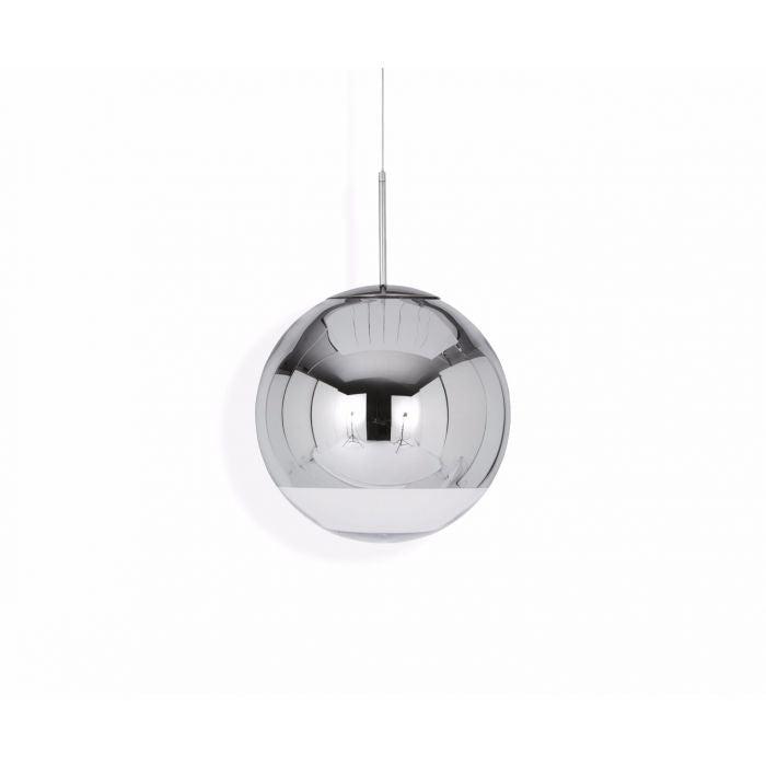 Suspension LED Tom Dixon Mirror Ball argentée