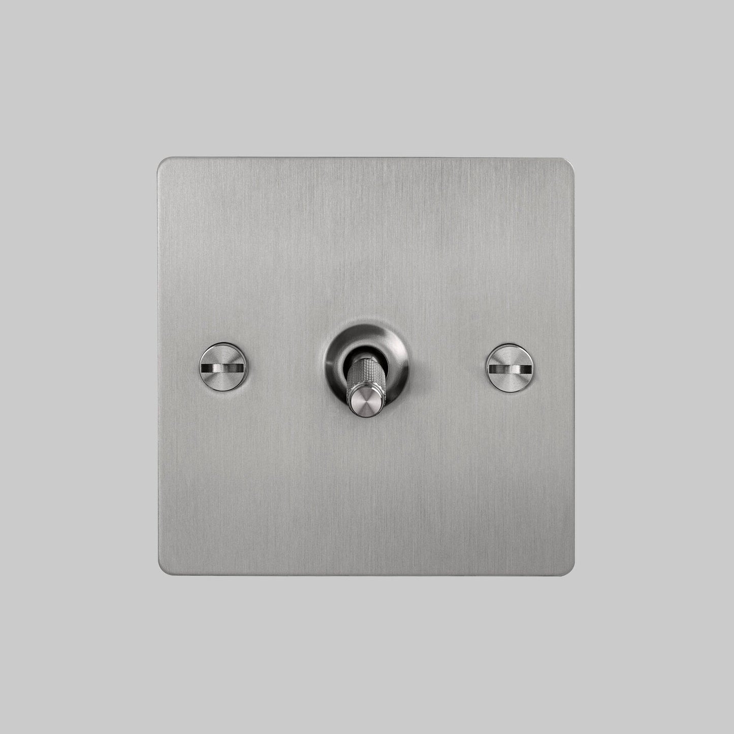 Interrupteur à bascule intermédiaire Buster + Punch 1G en acier