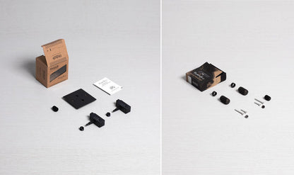 Interrupteur variateur Buster + Punch 2G en bronze fumé