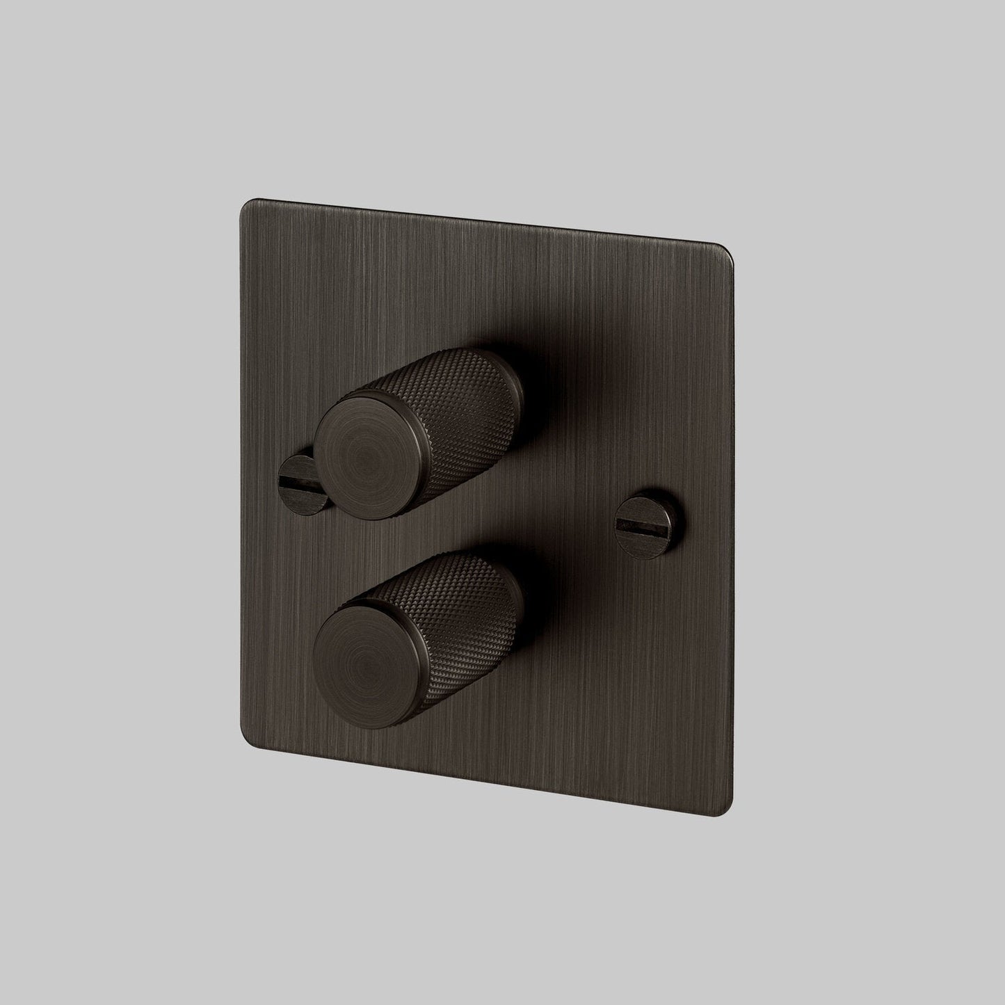 Interrupteur variateur Buster + Punch 2G en bronze fumé