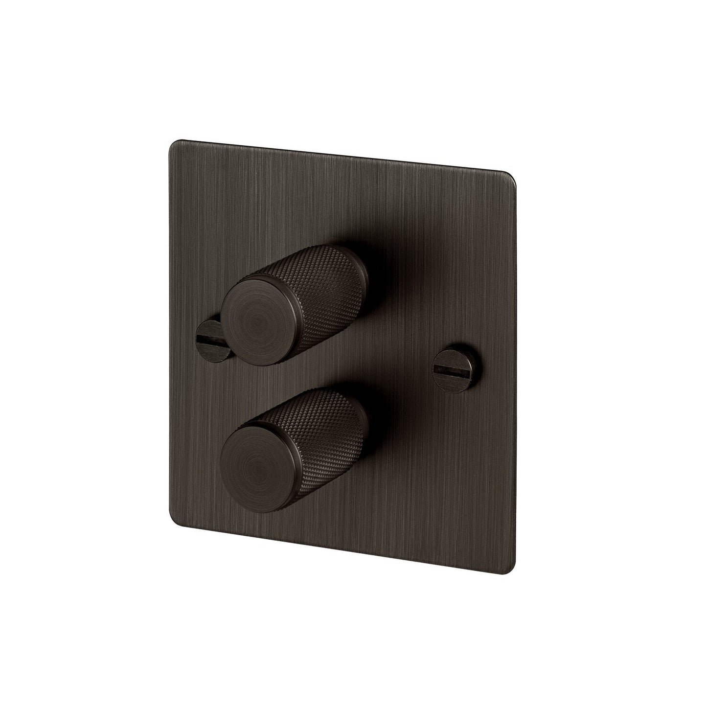 Interrupteur variateur Buster + Punch 2G en bronze fumé