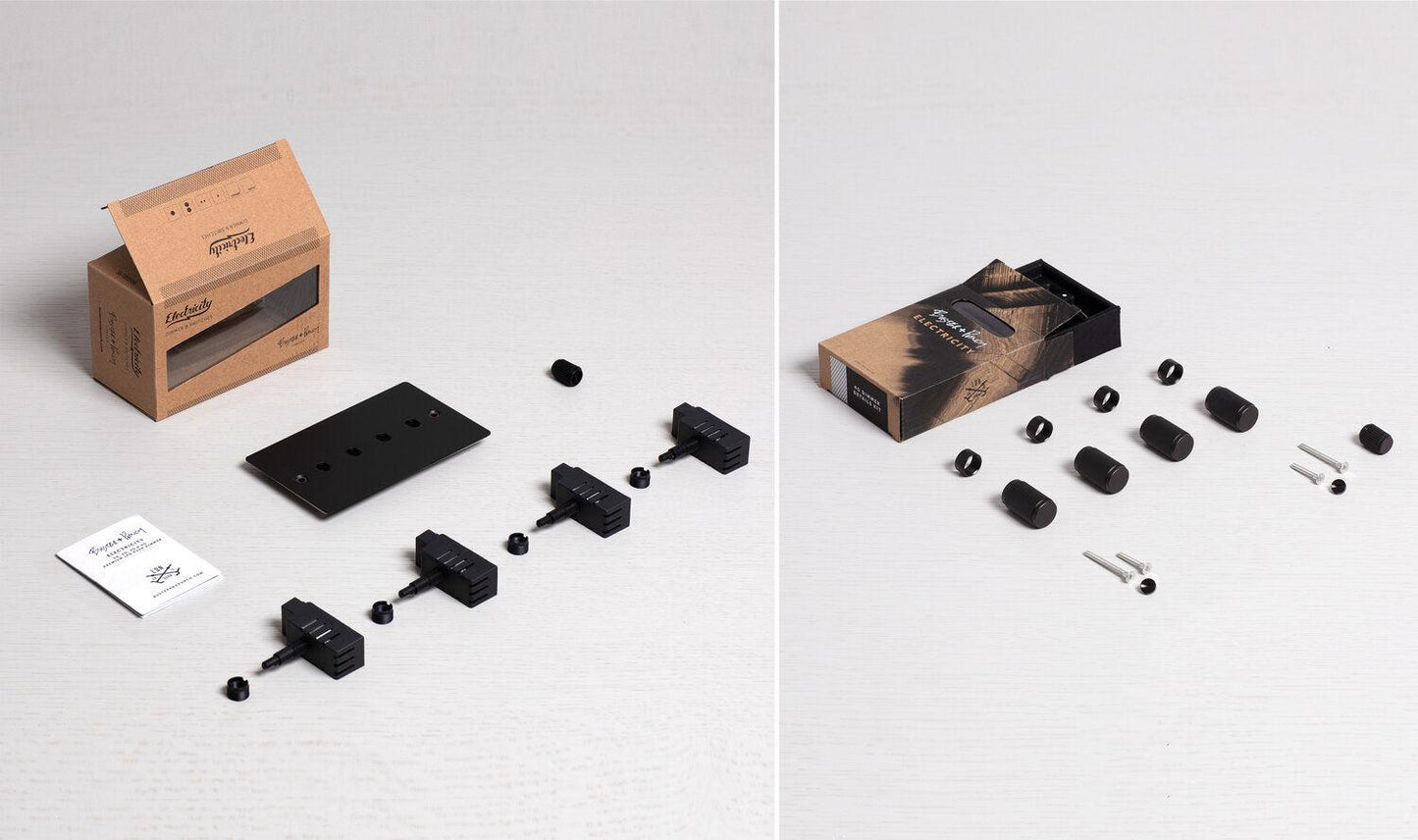 Interrupteur variateur noir Buster + Punch 4G