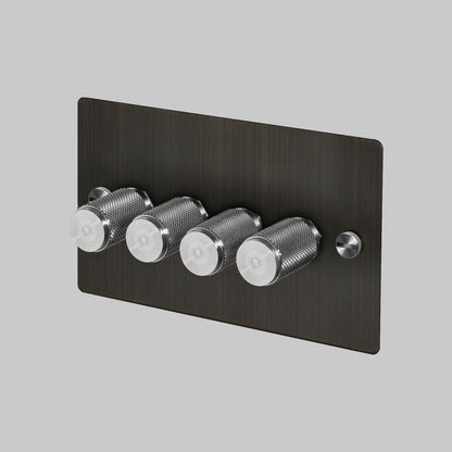 Interrupteur variateur Buster + Punch 4G en bronze fumé