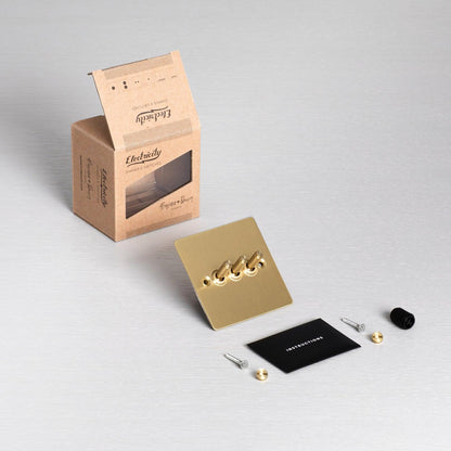 Interrupteur à bascule Buster + Punch en laiton 3G