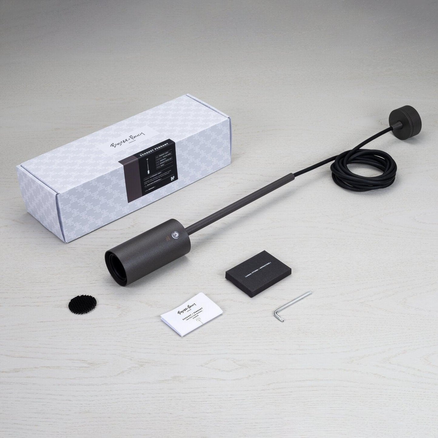 Suspension Buster + Punch Exhaust Graphite Cross