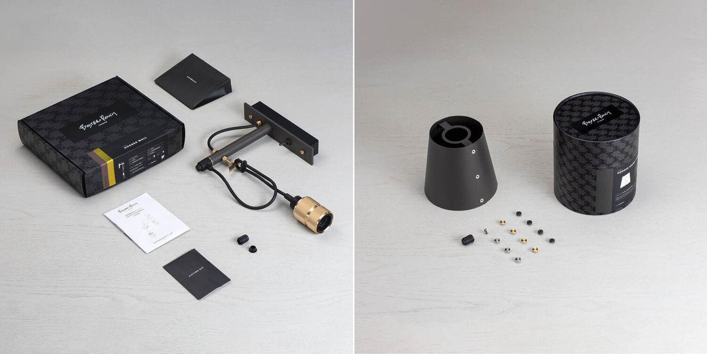 Applique murale Buster + Punch Hooked Small Graphite