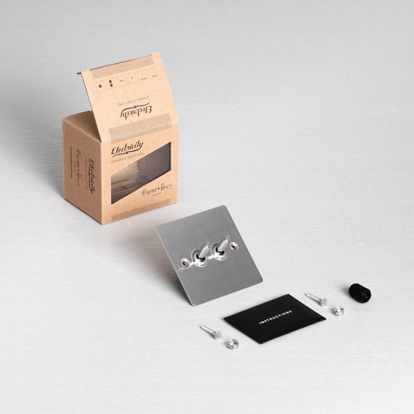 Interrupteur à bascule Buster + Punch Steel 2G