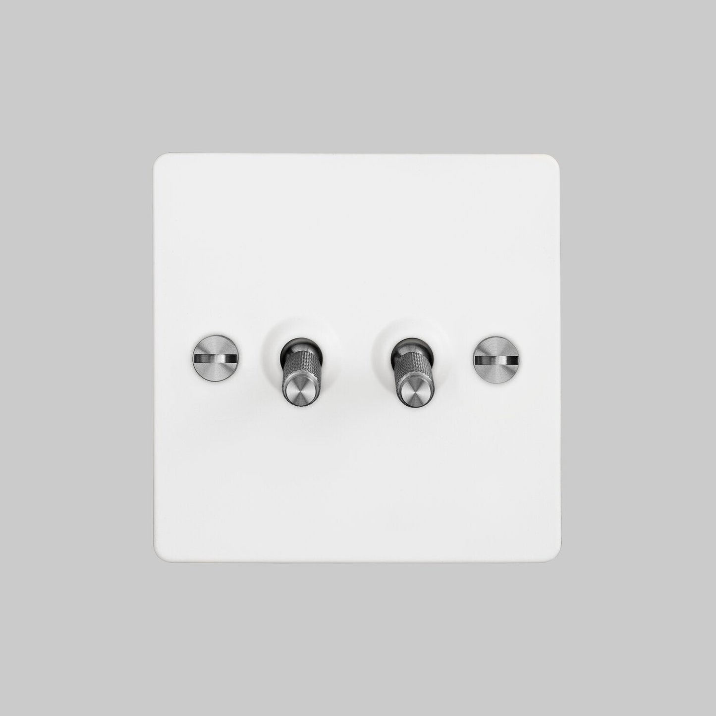 Interrupteur à bascule Buster + Punch blanc 2G