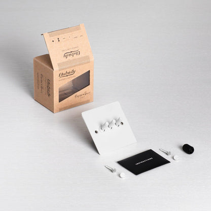 Interrupteur à bascule Buster + Punch blanc 3G