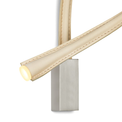 Applique murale en cuir flexible Contardi