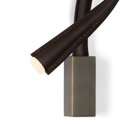 Applique murale en cuir flexible Contardi