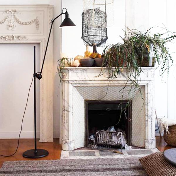 Lampe sur pied DCW Editions Lampe Gras n° 215, abat-jour conique