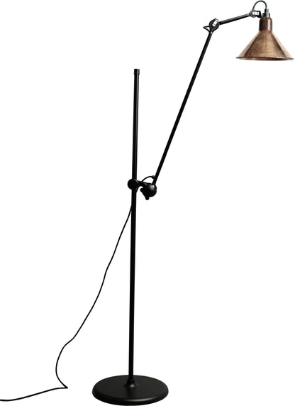 Lampe sur pied DCW Editions Lampe Gras n° 215, abat-jour conique