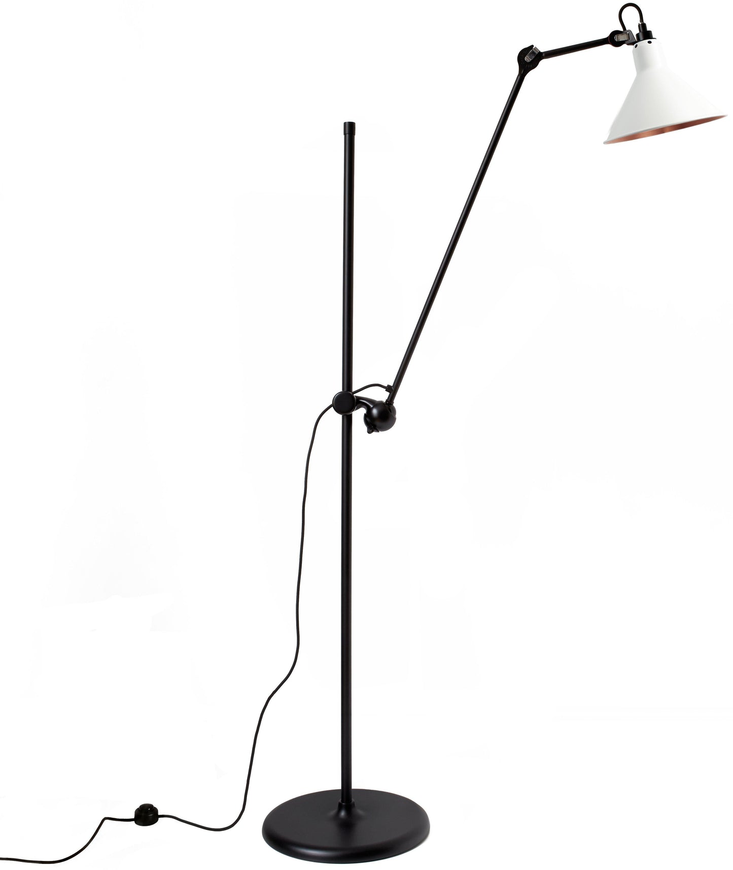 Lampe sur pied DCW Editions Lampe Gras n° 215, abat-jour conique