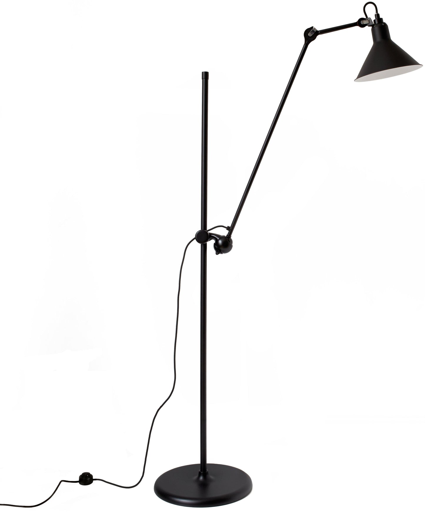 Lampe sur pied DCW Editions Lampe Gras n° 215, abat-jour conique