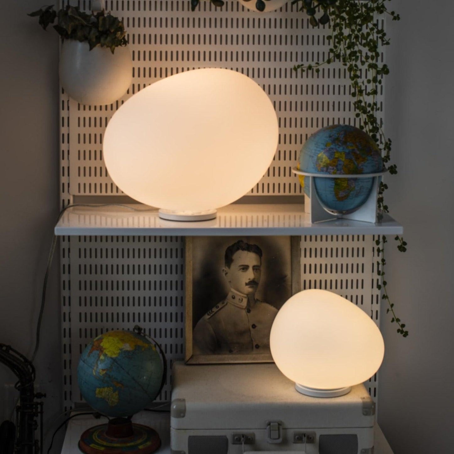 Lampe de table en verre Foscarini Gregg