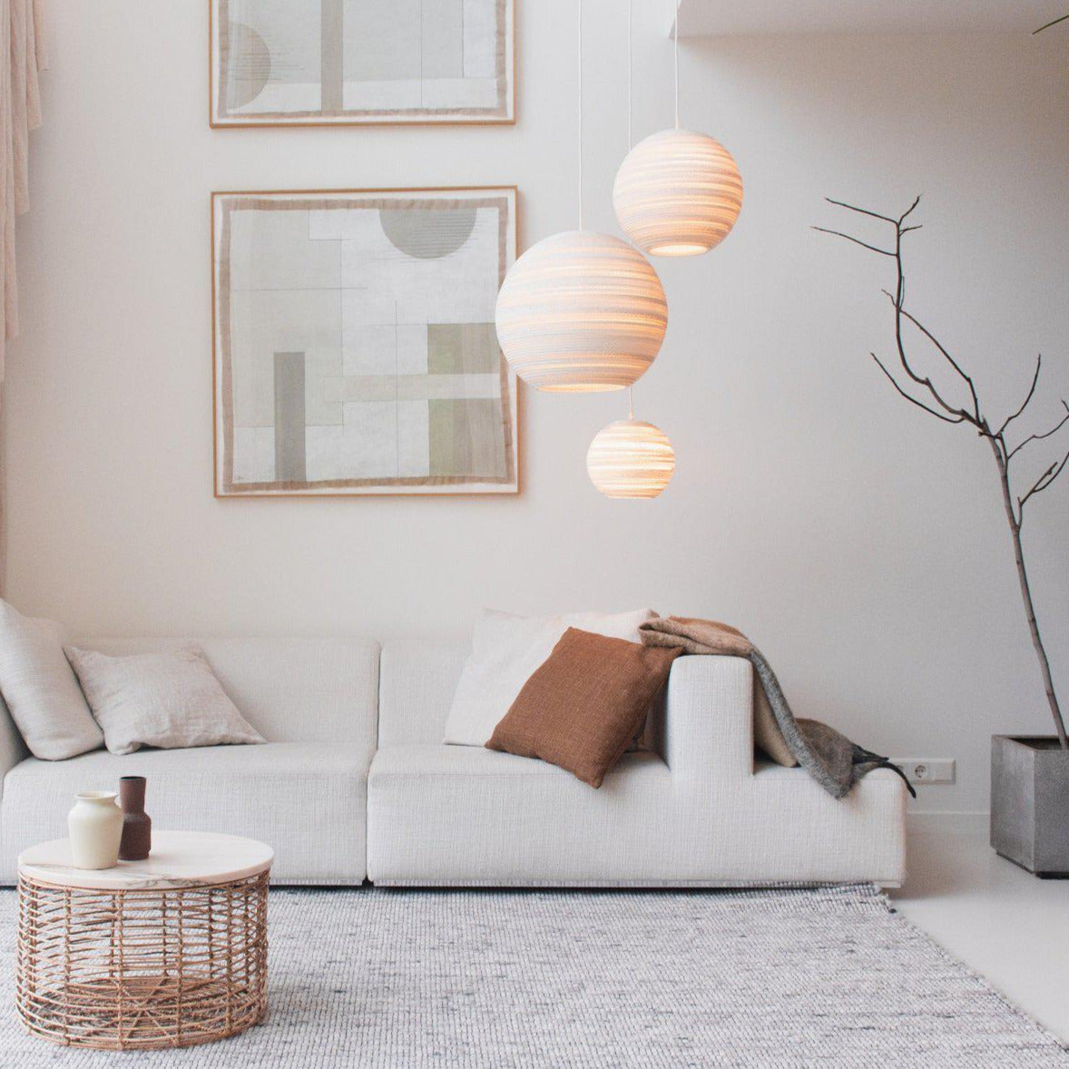 Suspension Graypants Scraplight Moon White