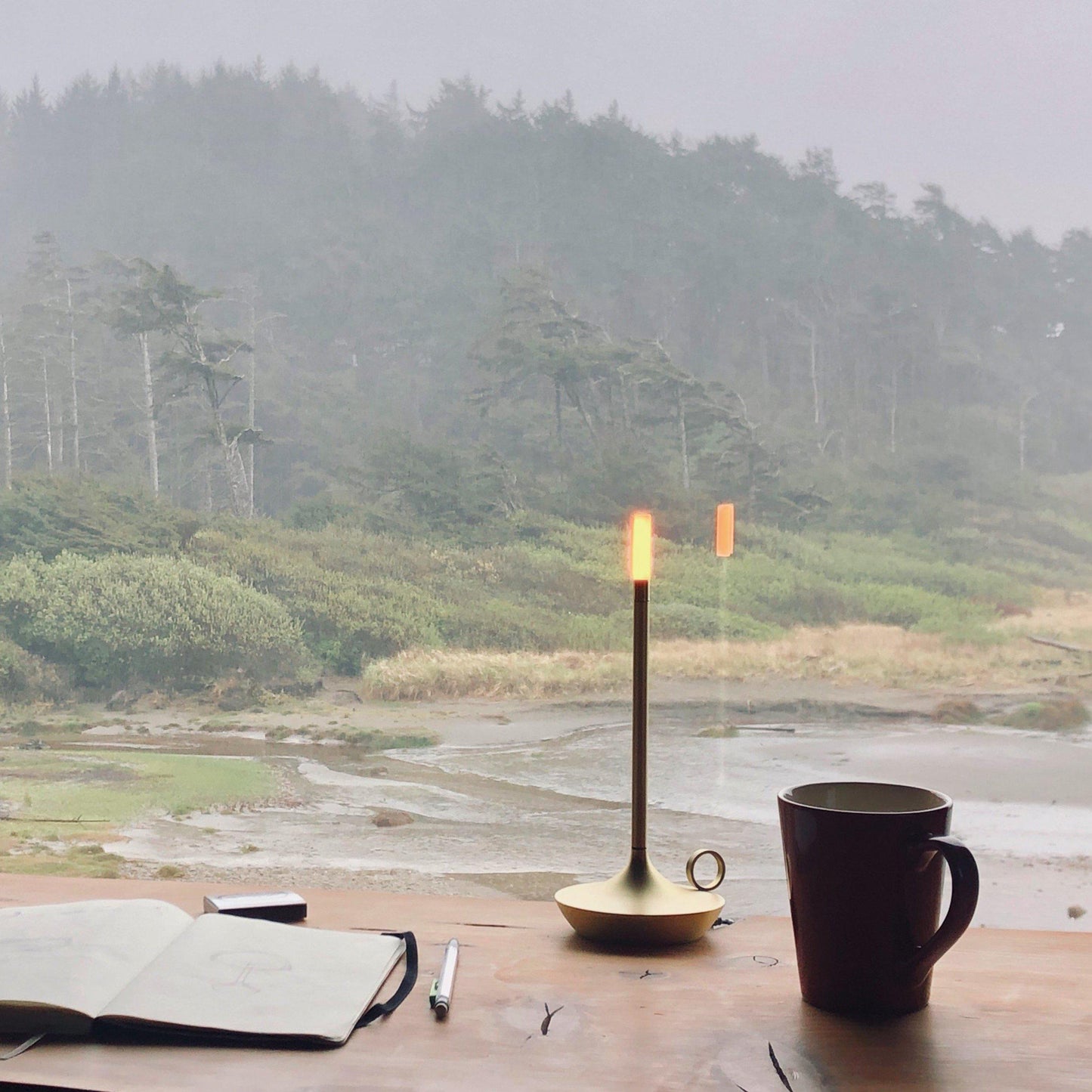 Lampe de table portable Graypants Wick