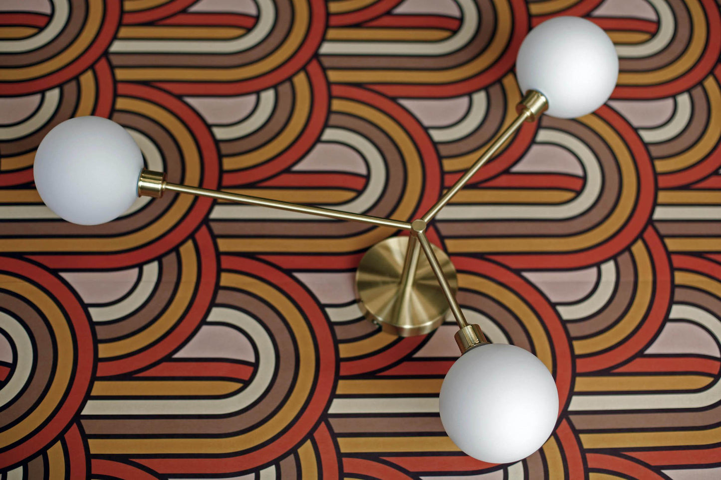 Plafonnier encastré à 3 lumières Houseof Brass