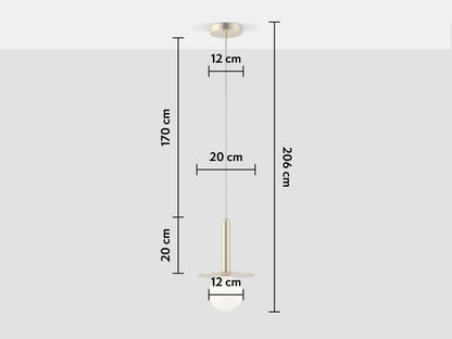 Suspension Houseof Brass Plate