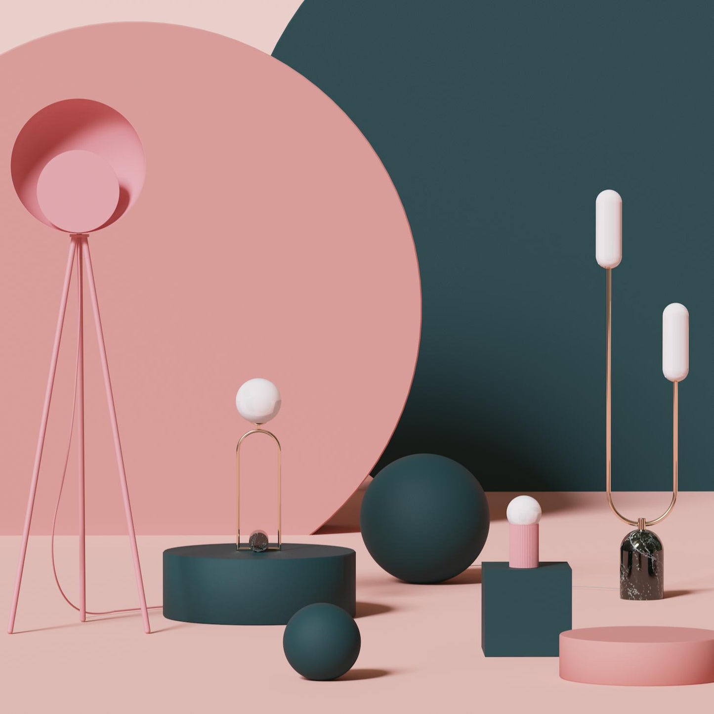 Lampadaire diffuseur Houseof