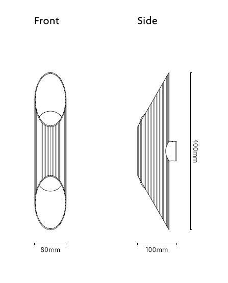 Applique murale Vector de J. Adams &amp; Co