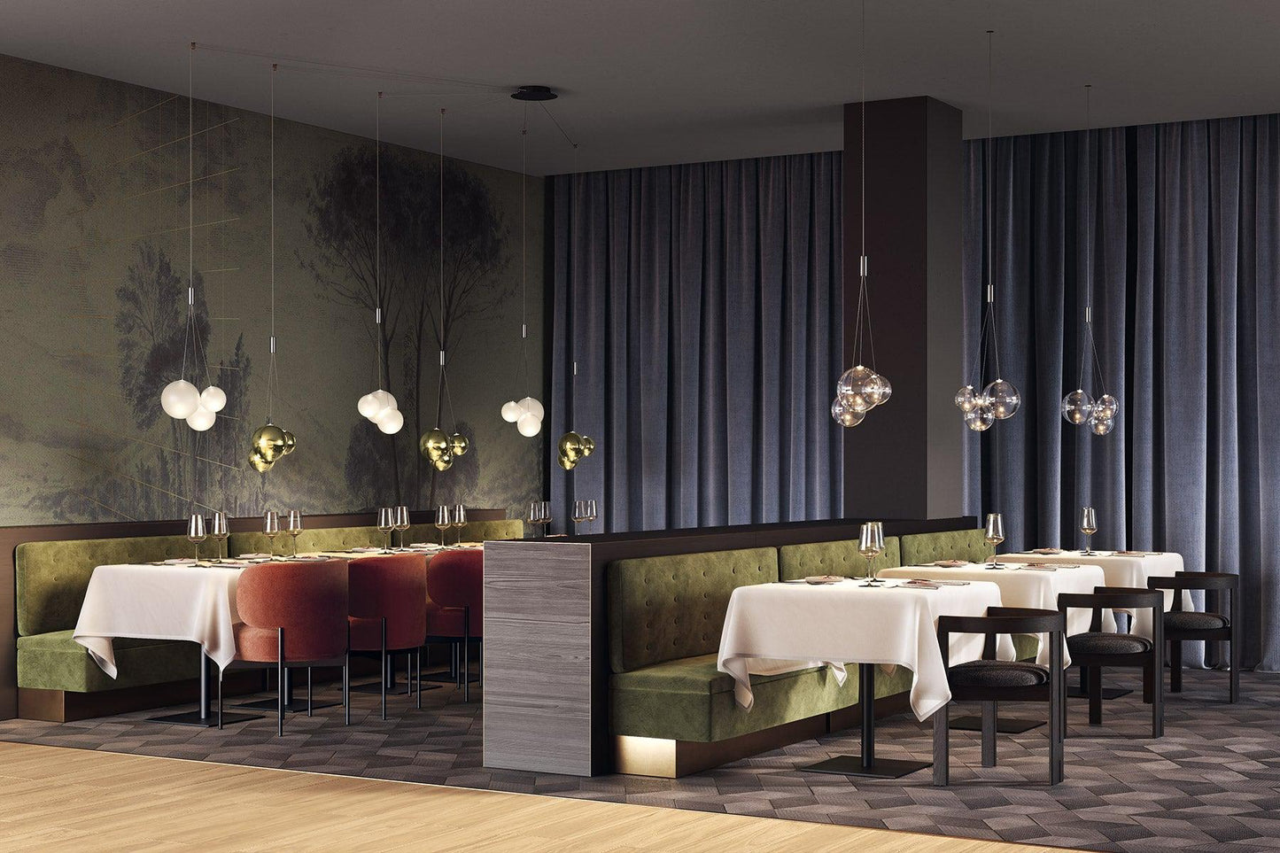 Suspension aléatoire Lodes 