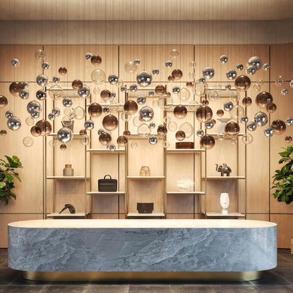 Lampe suspendue solo aléatoire Lodes