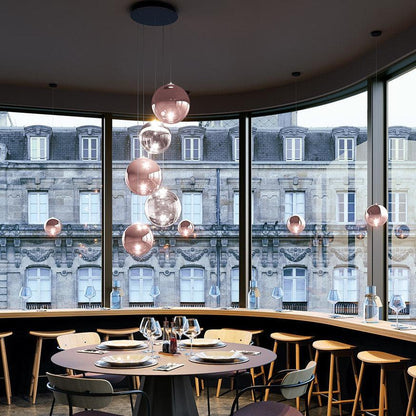 Lampe suspendue solo aléatoire Lodes