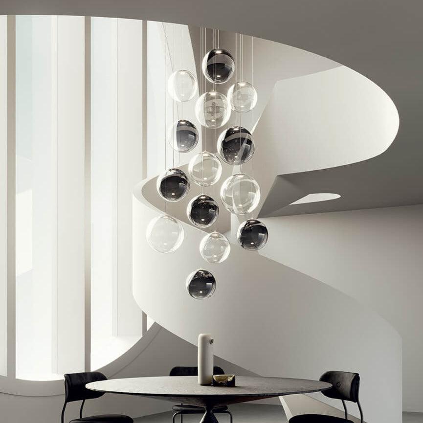 Lampe suspendue solo aléatoire Lodes