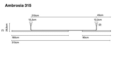 Plafonnier Marset Ambrosia