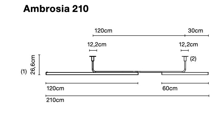 Plafonnier Marset Ambrosia