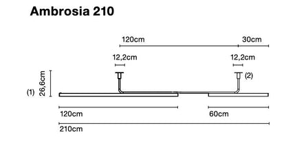 Plafonnier Marset Ambrosia