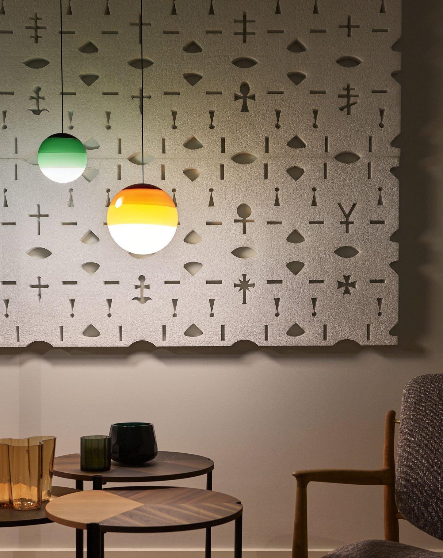 Suspension lumineuse Marset Dipping