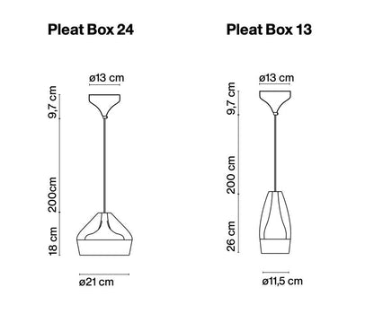 Suspension Marset à plis