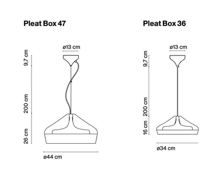 Suspension Marset à plis