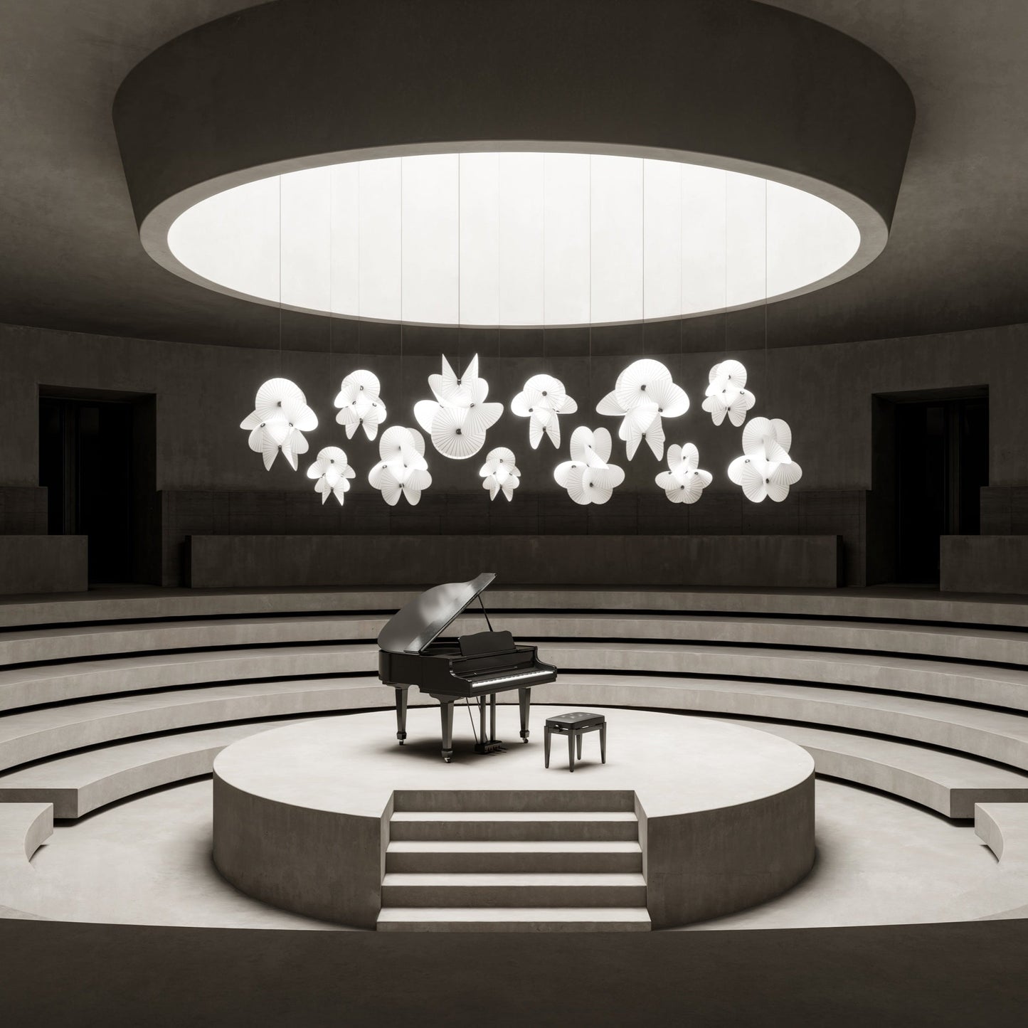 Lampe à suspension serpentine Moooi