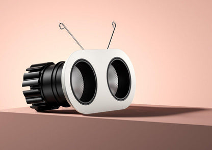 Spot encastré double Orluna Dino