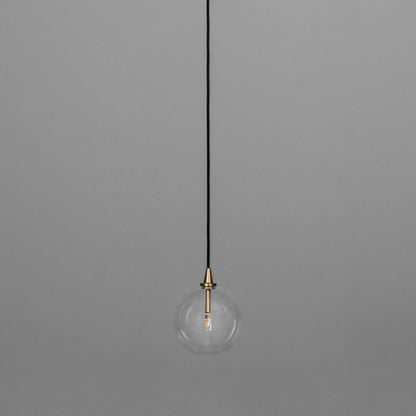 Suspension globe en verre Schwung