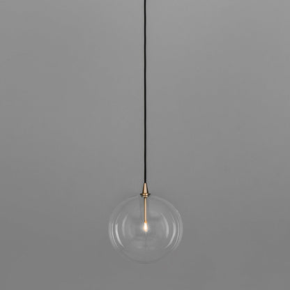 Suspension globe en verre Schwung
