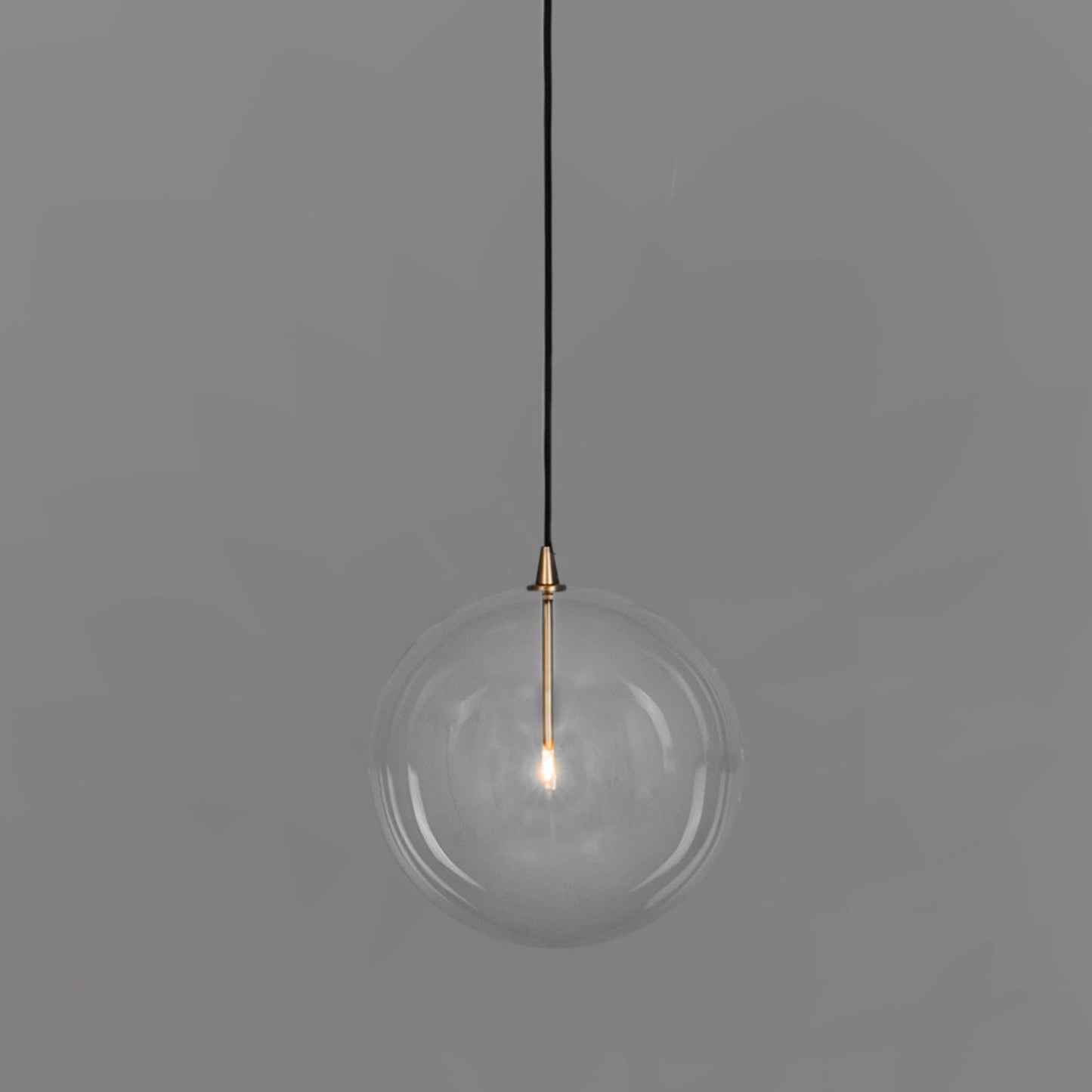 Suspension globe en verre Schwung