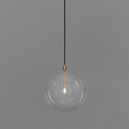 Suspension globe en verre Schwung