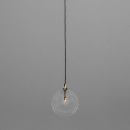 Suspension globe en verre Schwung