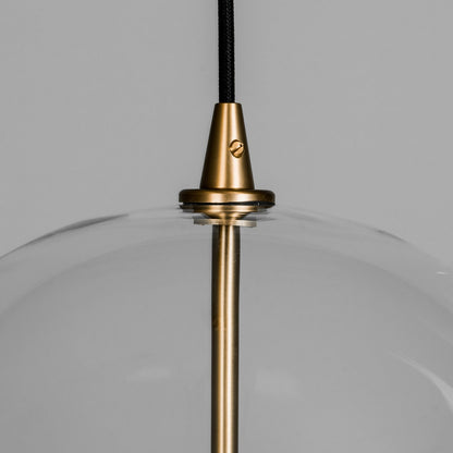 Suspension globe en verre Schwung