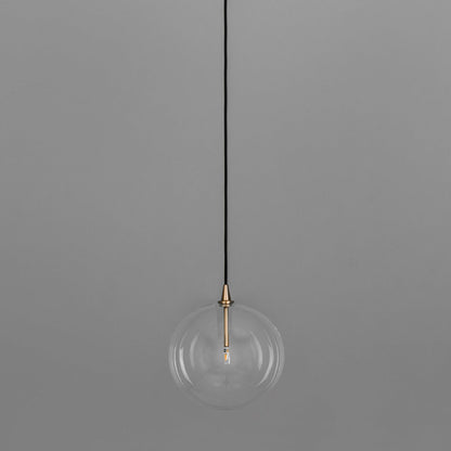 Suspension globe en verre Schwung