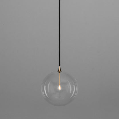 Suspension globe en verre Schwung