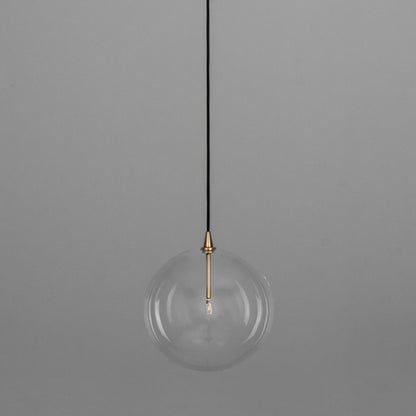 Suspension globe en verre Schwung