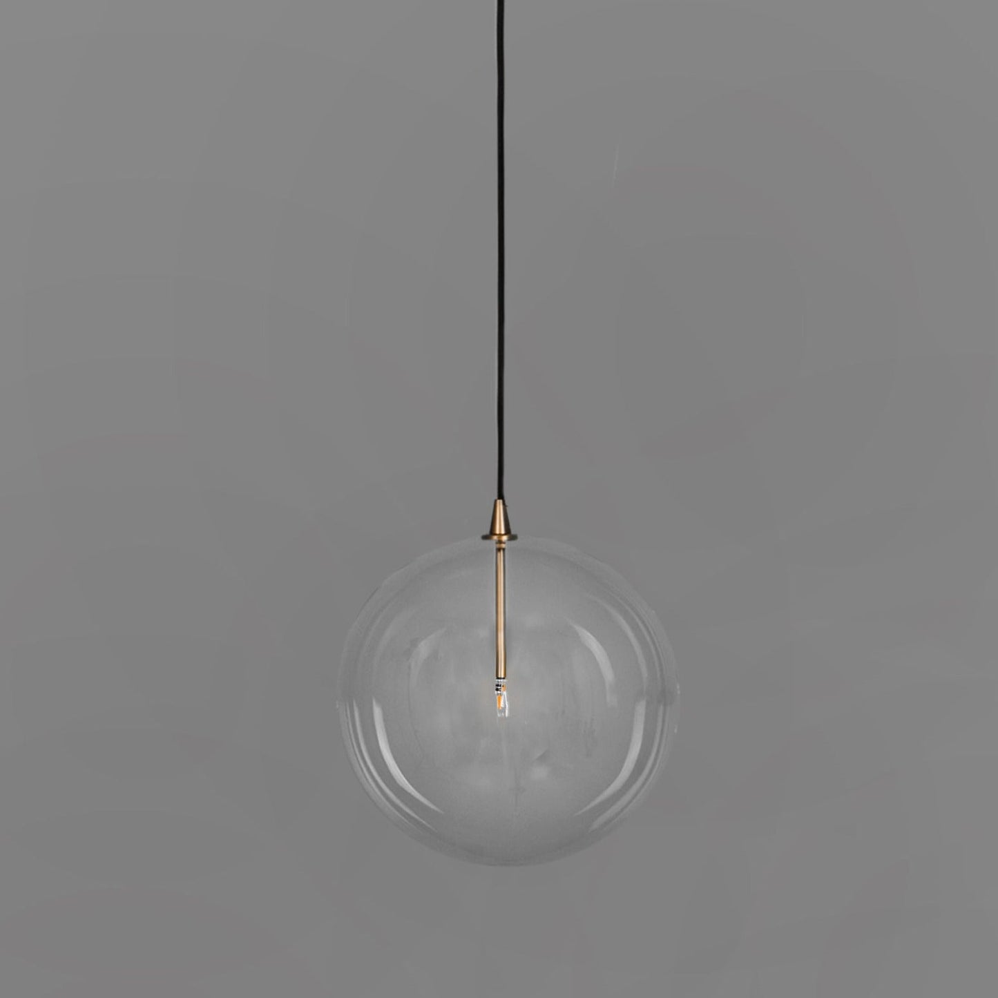 Suspension globe en verre Schwung